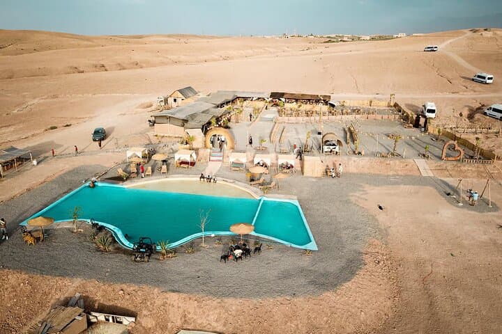 Agafay Desert Dinner, Sunset Quad & Camel Ride from Marrakech