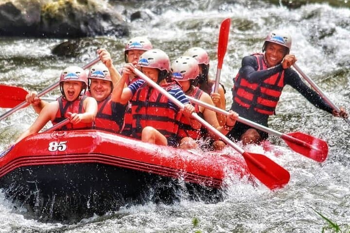 Red Paddle Ayung River Rafting in Ubud — 3-Hour Whitewater Adventure