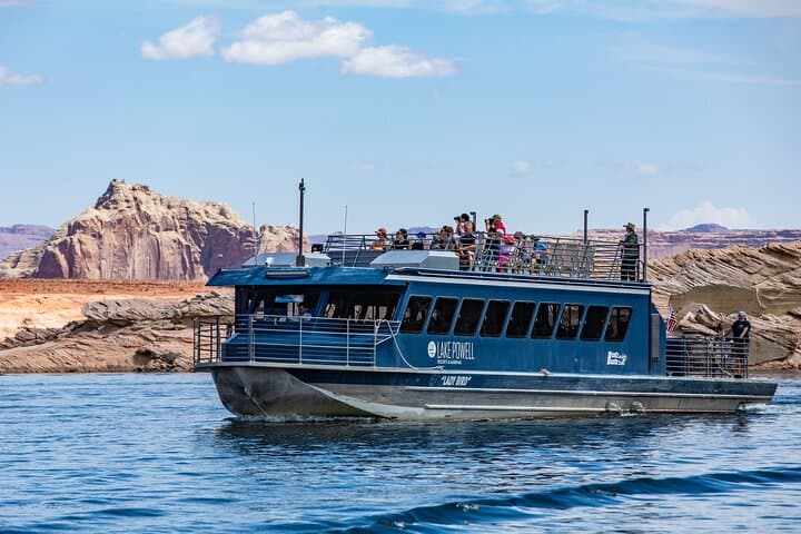 Navajo Canyon Boat Tour: Lake Powell Cruise Past Glen Canyon Dam