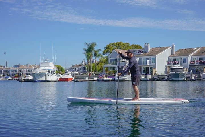 Glide Huntington Harbour: 90-Minute Guided Stand Up Paddleboard Tour photo 6
