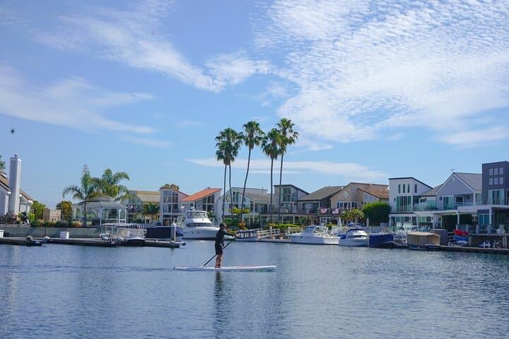 Glide Huntington Harbour: 90-Minute Guided Stand Up Paddleboard Tour photo 3