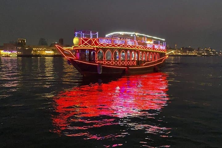 Deira Creek Dhow Dinner Cruise: 90-Minute Buffet & Tanoura Show in Dubai photo 4