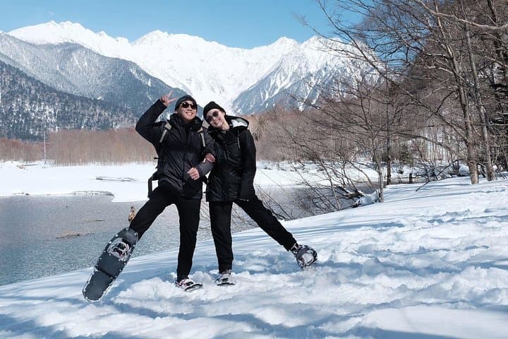 Kamikochi Taisho Pond Snowshoe Trek — Japan Alps Winter Trekking