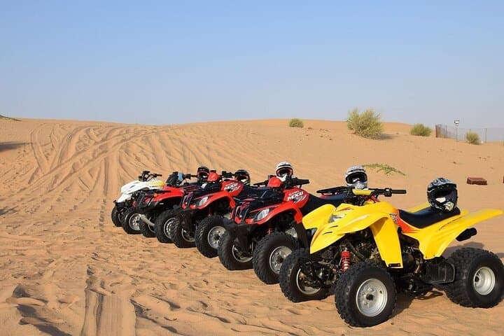 Dubai Desert Safari: Quad Bike & Buggy Thrill with Traditional Arabian Camp photo 4