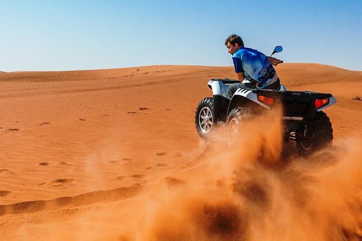 Dubai Desert Safari: Quad Bike & Buggy Thrill with Traditional Arabian Camp photo 5