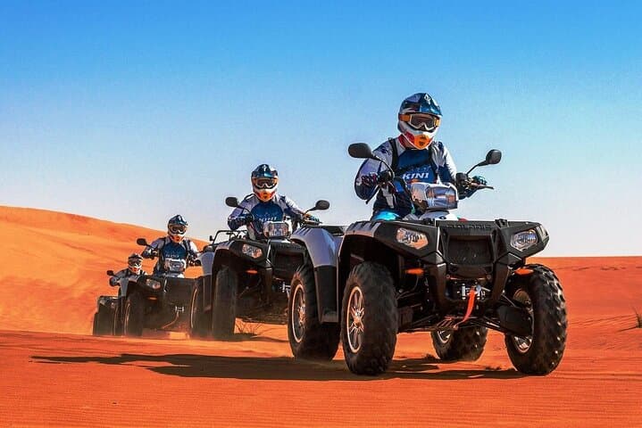 Dubai Desert Safari: Quad Bike & Buggy Thrill with Traditional Arabian Camp photo 2