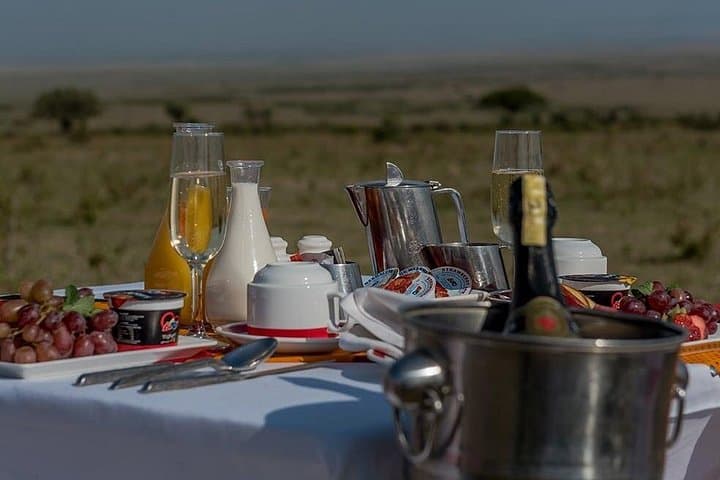 Maasai Mara Hot Air Balloon Safari & Champagne Breakfast — Sunrise Over the Savannah photo 4