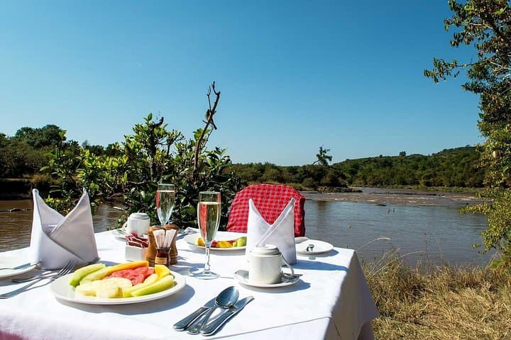 Maasai Mara Hot Air Balloon Safari & Champagne Breakfast — Sunrise Over the Savannah photo 6