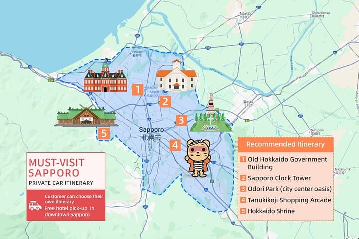 Sapporo Cherry Blossom Private Sightseeing Tour — Best Sakura Spots & Practical Guide photo 2