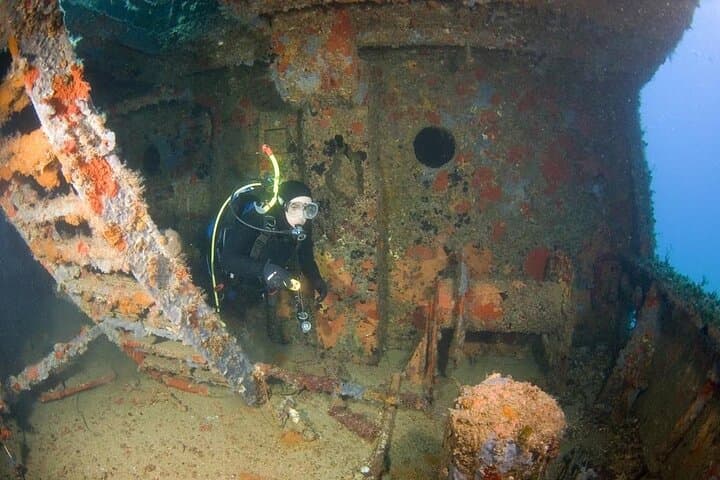 Dubai Wreck Diving from Port Rashid — Private Guided Boat Dives photo 2
