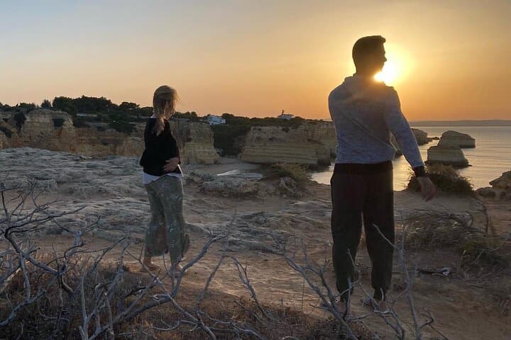 Sunrise & Sunset Qigong at Marinha Beach Cliffs (Praia da Marinha, Algarve) photo 6