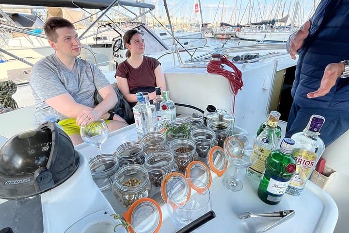 Barcelona Sunset Sailing and Gin & Tonic Workshop: Evening Cruise on the Mediterranean photo 2