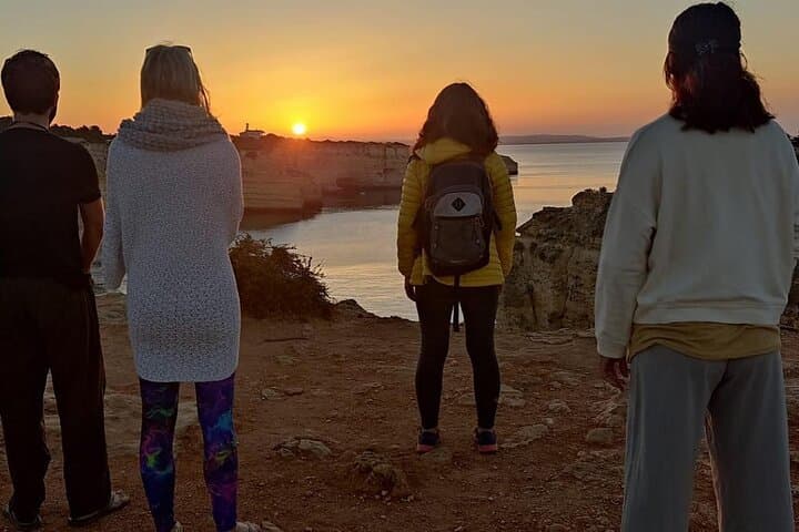 Sunrise & Sunset Qigong at Marinha Beach Cliffs (Praia da Marinha, Algarve) photo 4