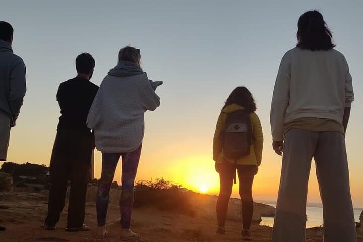 Sunrise & Sunset Qigong at Marinha Beach Cliffs (Praia da Marinha, Algarve) photo 5
