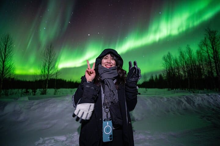 Private Aurora Hunt from Rovaniemi — Guaranteed Northern Lights Experience photo 3