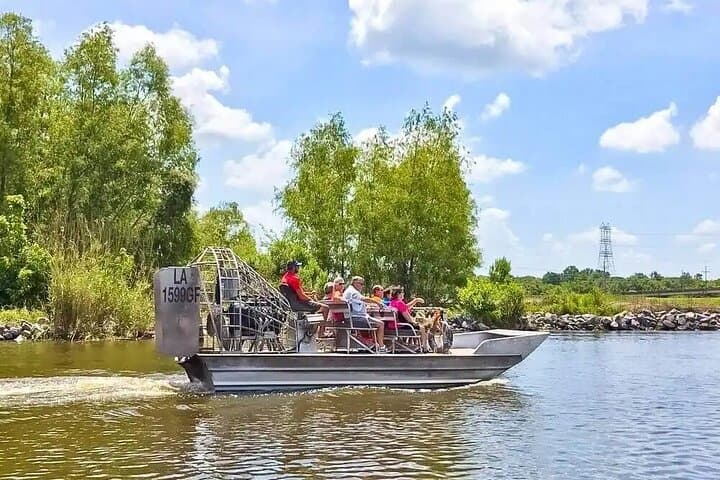 Small Airboat Tour from New Orleans: Bayou Airboat & Wildlife Cruise photo 3