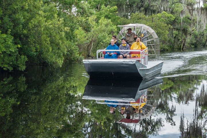 Small Airboat Tour from New Orleans: Bayou Airboat & Wildlife Cruise photo 1