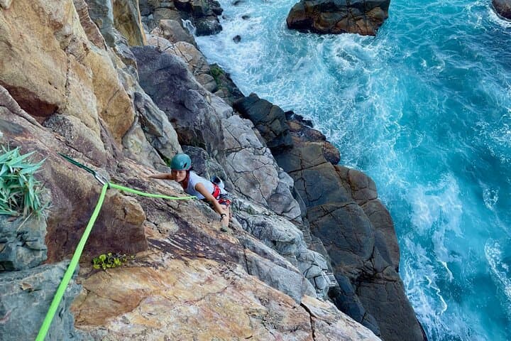 Scaling Long Dong: Guided Rock Climbing on Taiwan’s Rugged Northeast Coast