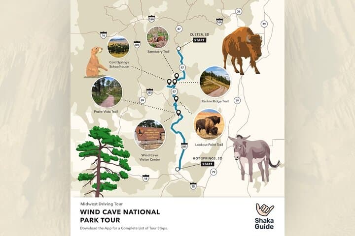 Wind Cave National Park Self-Guided Audio Tour — Drive, Hike & Explore the Cave Country photo 2