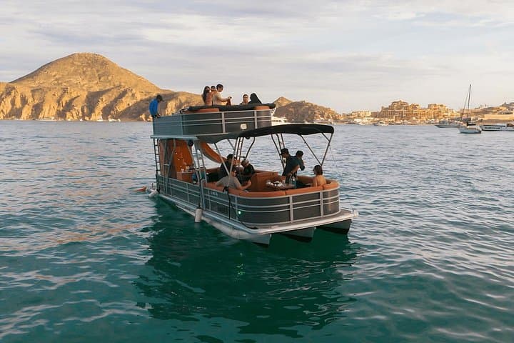 Private Two-Deck Yacht Charter in Cabo San Lucas — Snorkel, Sun & The Arch photo 4