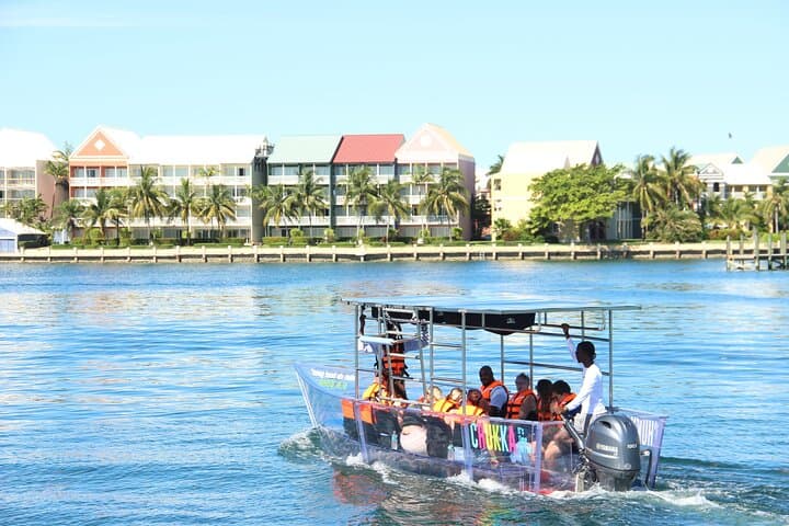 Invisible Boat to Rainbow Reef & Papa Doc Wreck — Clear-Hull Cruise from Freeport photo 4
