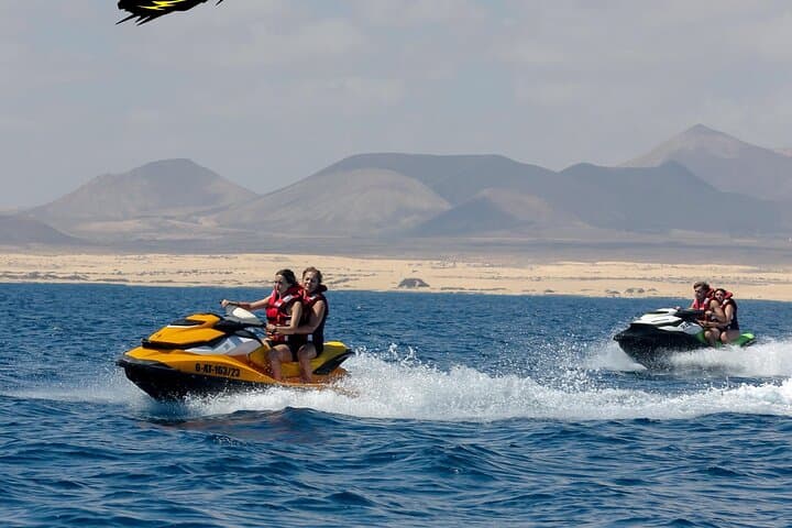 High-Speed Jet Ski Tour from Corralejo to Isla de Lobos photo 5