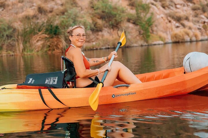 Explore Hidden Coves on a Guided Kayak Tour at Canyon Lake, Arizona photo 6