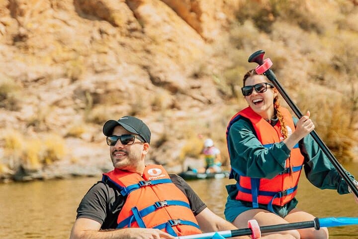 Explore Hidden Coves on a Guided Kayak Tour at Canyon Lake, Arizona photo 3