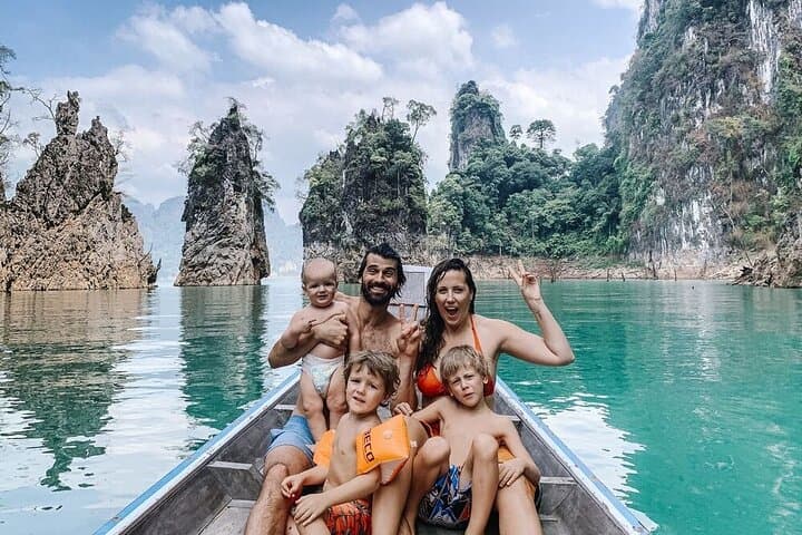 Khao Sok Jungle Safari: Full-Day Trek, Canoe & Waterfall from Phuket