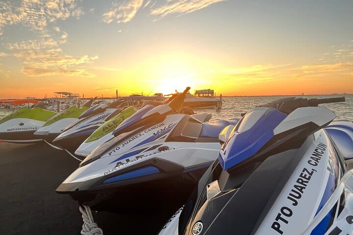 Jetski the Nichupté Mangroves in Cancun: Lagoon Rides & Coastal Wildlife photo 1