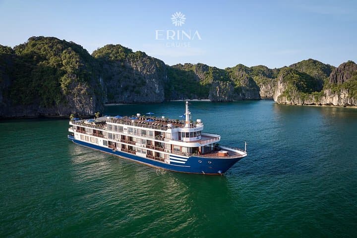 Erina Luxury Cruise: 2-Day Halong & Lan Ha Bay Overnight from Hanoi photo 1