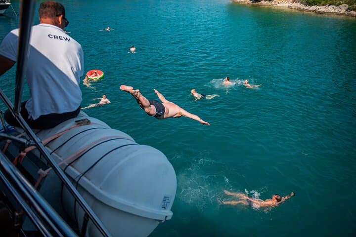 Split Sunset Cruise with Drink and Swim Stop — Evening Motorboat Tour photo 3