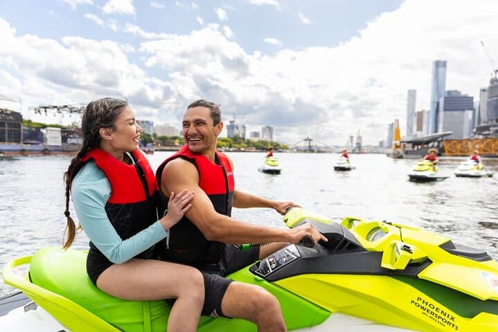 Brisbane River Sunset Jet Ski Tour: Bridge-to-Bridge City Lights Ride photo 4