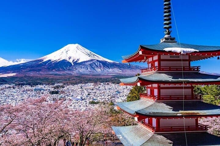 Day Trip to Mount Fuji: 5th Station, Arakurayama, Oshino Hakkai & Hot Springs photo 4