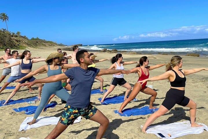 Beach Yoga, Meditation & Sound Bath on Puerto Rico's Shoreline photo 2
