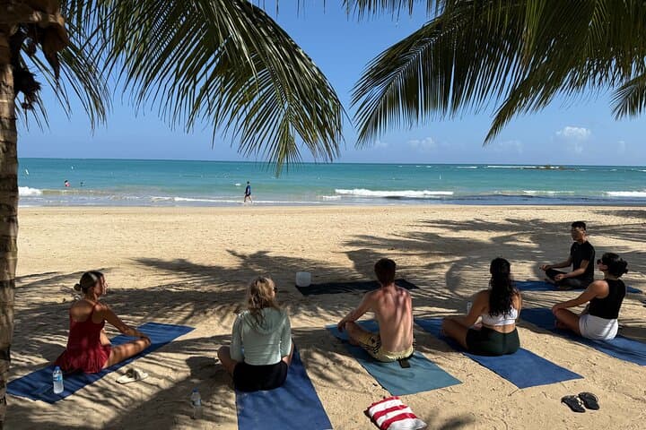 Beach Yoga, Meditation & Sound Bath on Puerto Rico's Shoreline photo 5