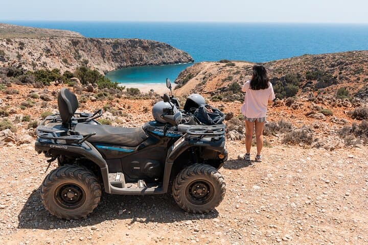 Kolymbari Quad Safari to Ancient Diktyna and Hidden Beaches — Rodopou Peninsula Adventure
