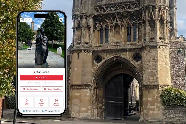 Canterbury Royal Heritage Self-Guided Walking Tour — Cathedral, Abbey & Roman Routes
