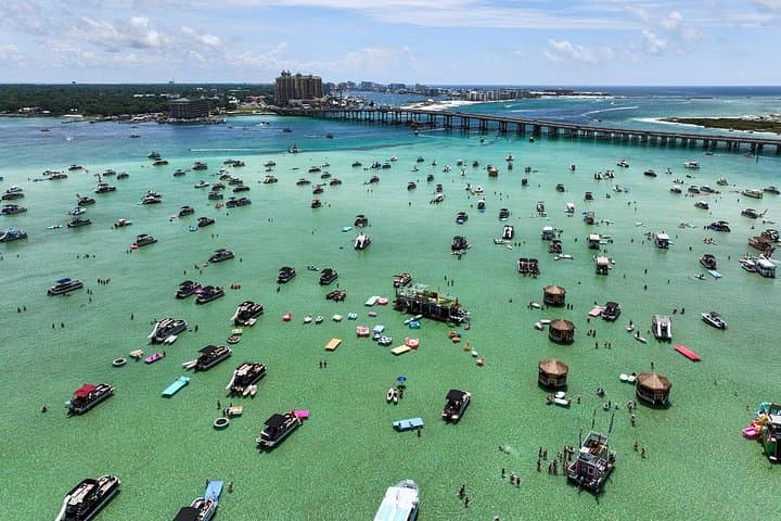 Crab Island Tiki Pub Cruise — 3-Hour Sandbar Party in Destin photo 3