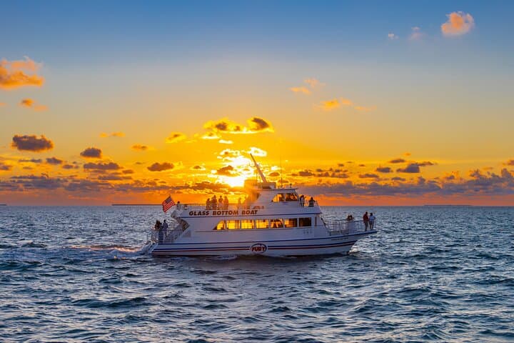 Key West Glass-Bottom Boat Tour: Coral Reef Cruise & Sunset Option photo 4