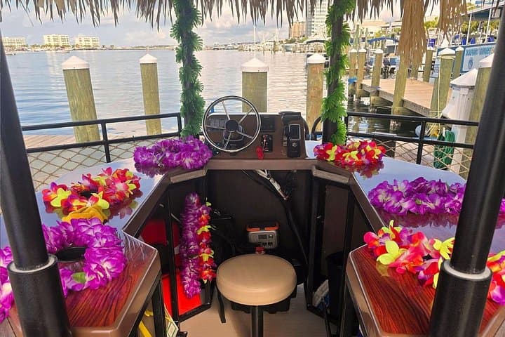 Sunset Cocktail Cruise to Crab Island — Tiki Pub Cruise in Destin photo 3