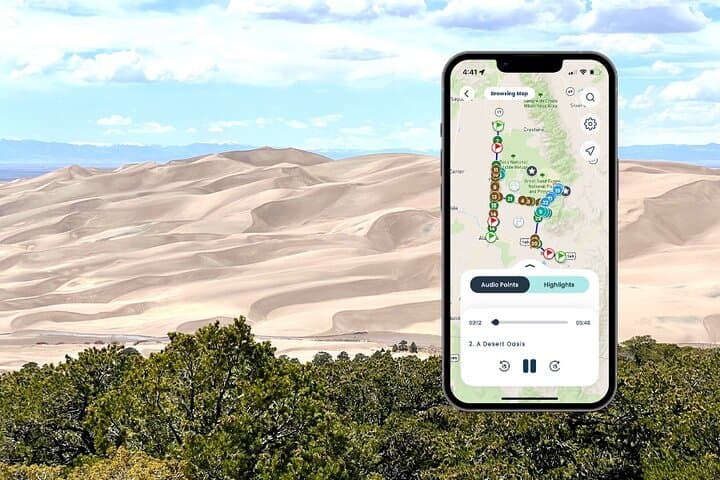 Great Sand Dunes Self-Guided Audio Tour — Dunes, Zapata Falls & Mosca Pass