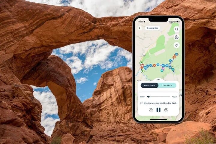 Reverse Arches National Park Self-Guided Audio Driving Tour (Beat the Crowds)