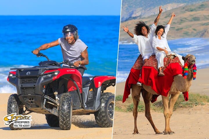 Cabo 4x4 ATV & Beach Camel Ride with Tequila Tasting