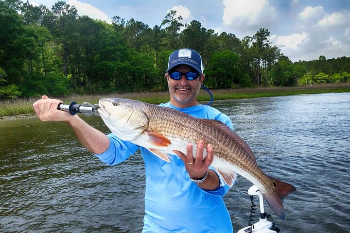 Charleston Inshore Fishing Charter - 8-Hour RedFin Guided Trip