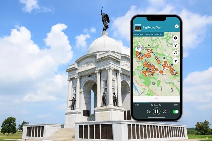 Self-Guided Gettysburg Driving & Walking Audio Tour Bundle