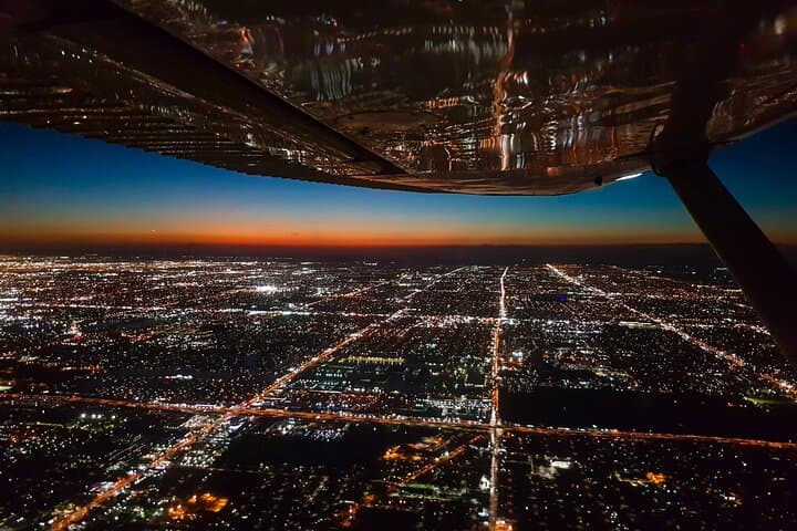 Miami Night Lights Airplane Tour with Champagne — 50-Min Scenic Flight photo 5
