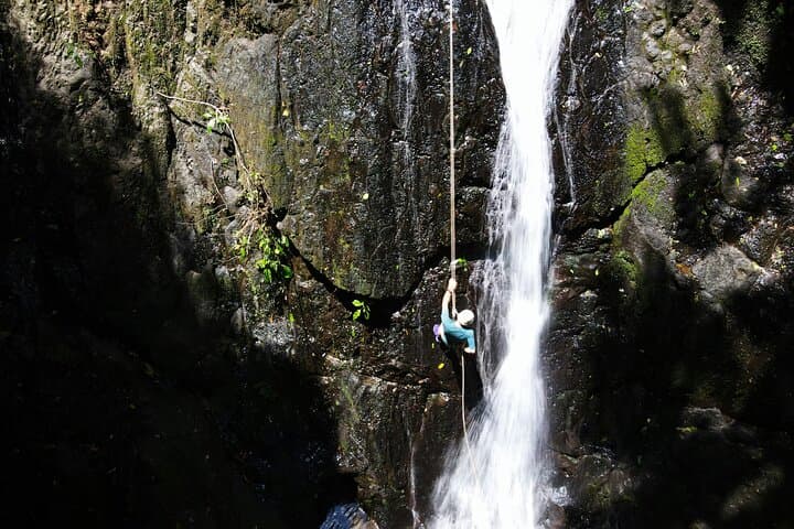 4-Hour Intermediate Canyoning in North Bali: Slides, Jumps & Rappels