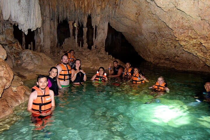 Snorkel Akumal’s Turtles and Explore an Underground Cenote River