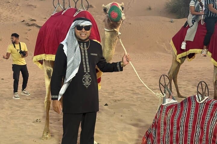 Dubai Desert Safari: Quad Biking, Camel Ride & Sunset BBQ Experience photo 3